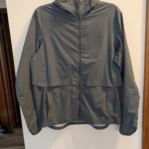 Janji Rainrunner Pack Women's Rain Jacket Size M - Picture 2 of 7